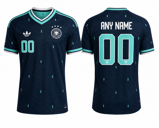 Germany World Cup 2026 Away Jersey Customisable