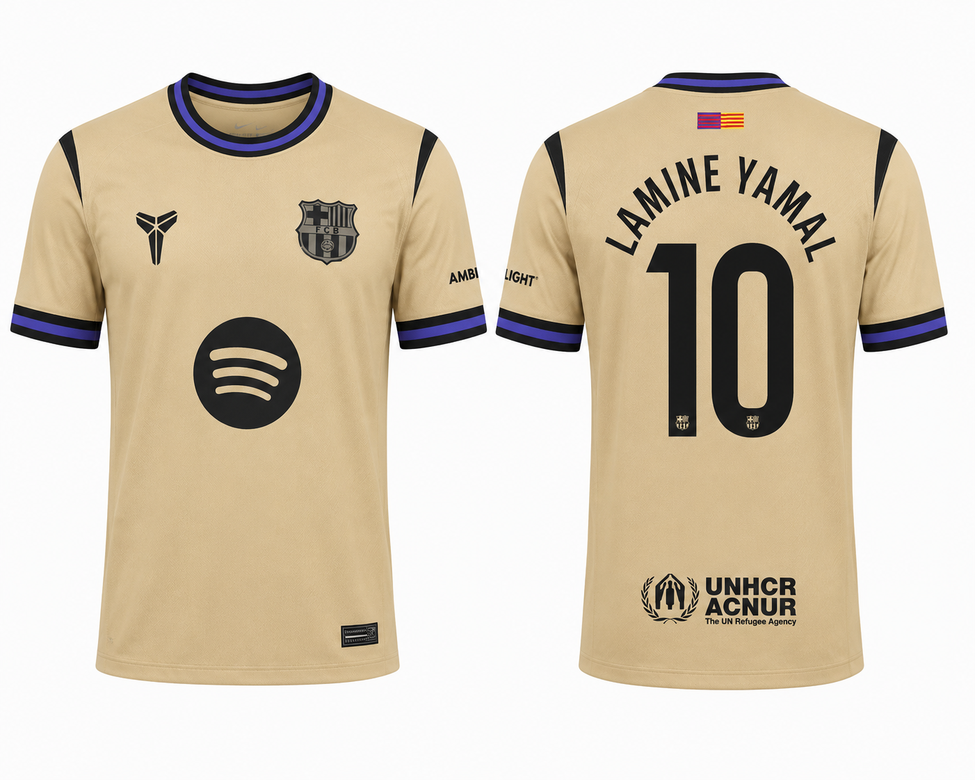 FC Barcelona Away Lamine Yamal 2025-26 Jersey