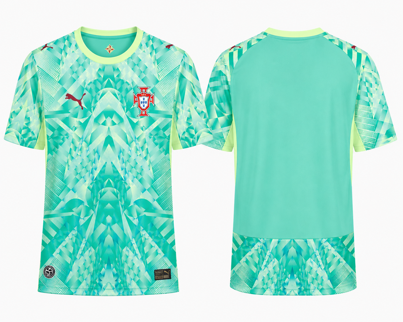Portugal 2026 Men's Goalkeeper customized jersey