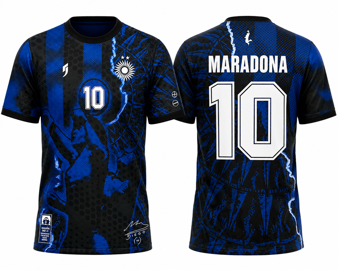 Argentina Maradona Comma Special Edition Away Jersey Worldcup 2026 Player Version