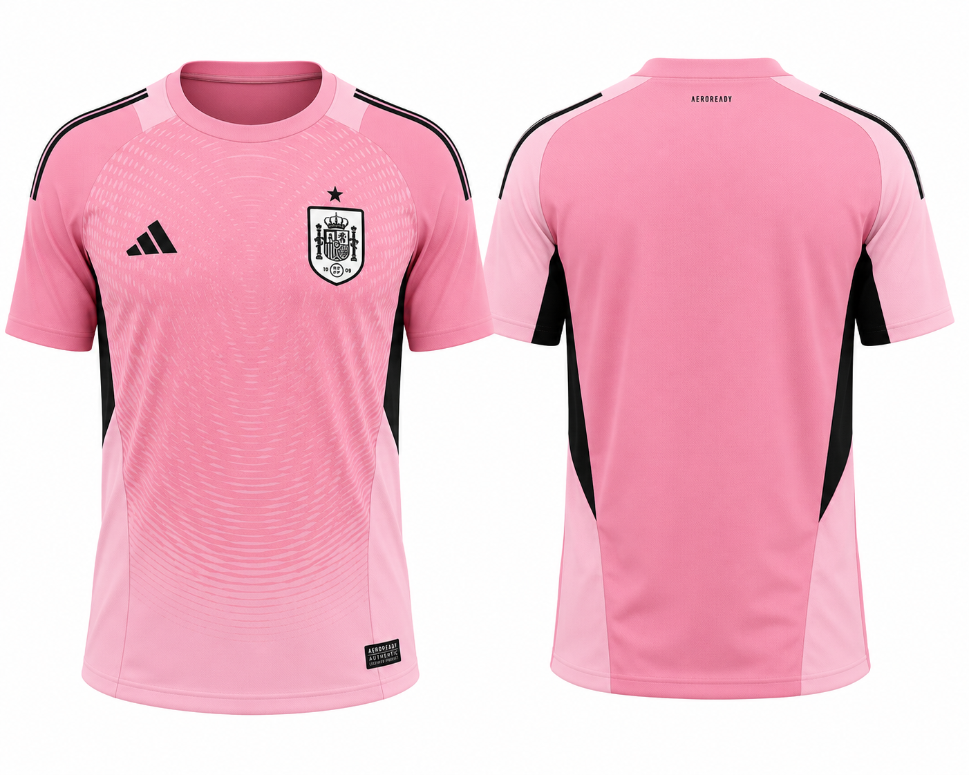 JerseyJunction Spain Pink Special Edition 2026 Jersey – Print Your Name & Number