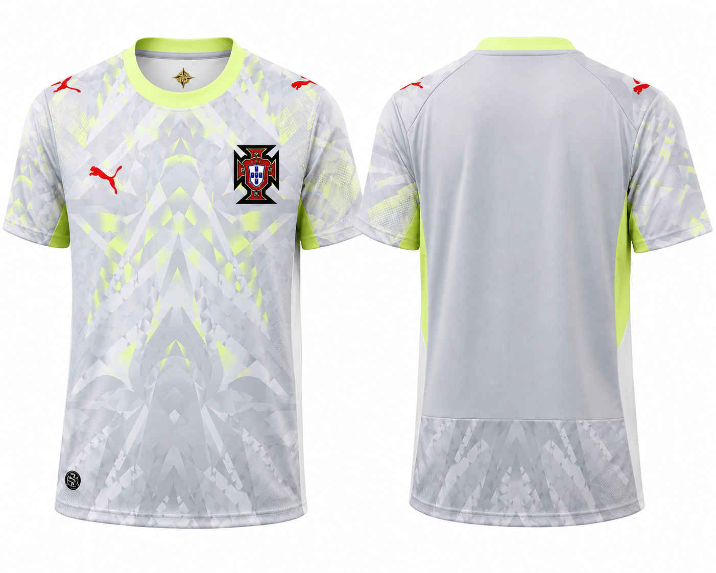 JerseyJunction Portugal White Away Jersey 2026 – Custom Name & Number