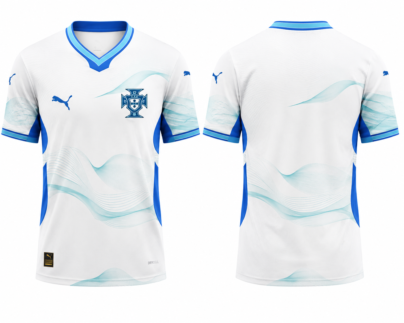 JerseyJunction Portugal White Away Jersey 2026 – Custom Name & Number