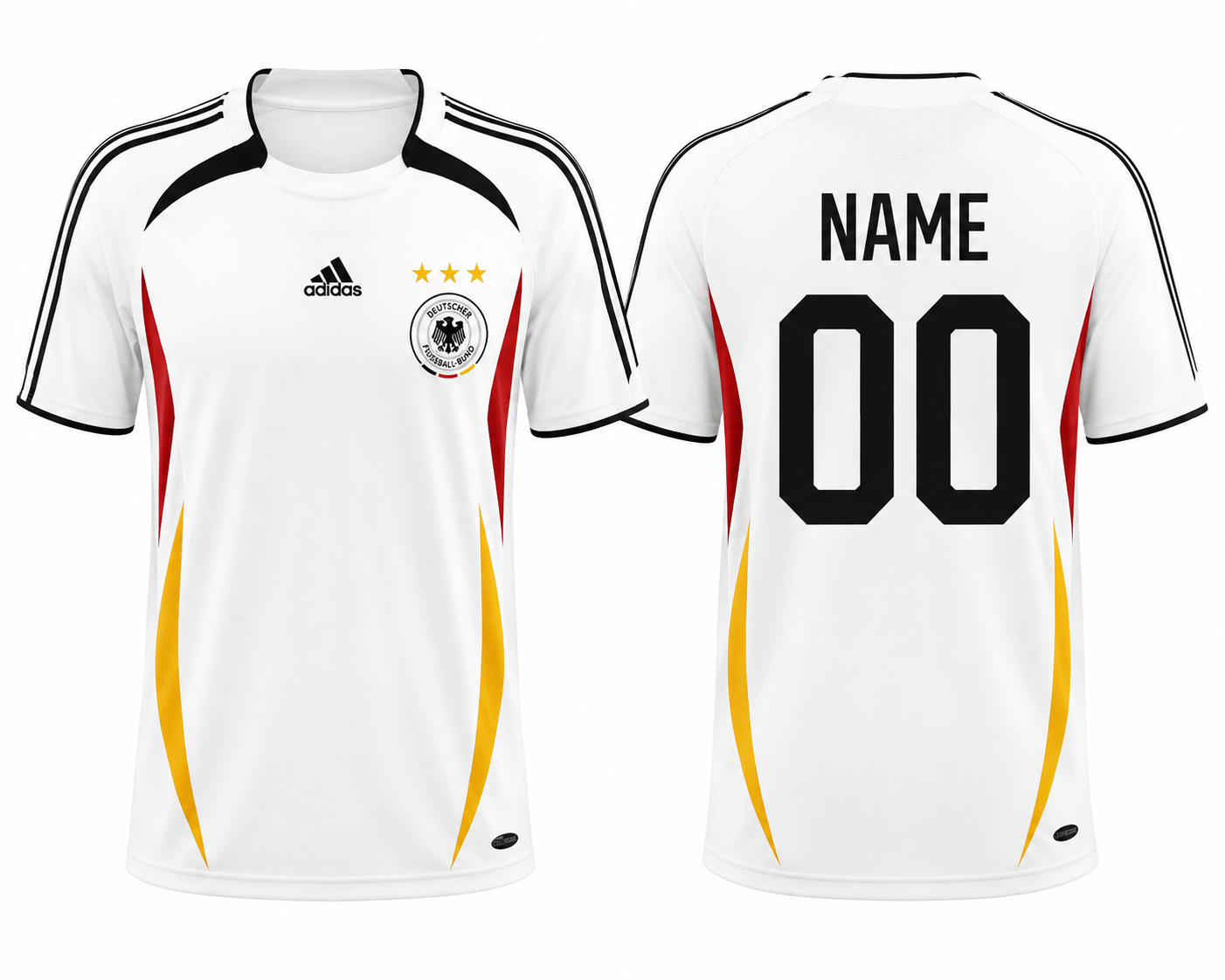 Jerseyjunction Germany 2006 Home Retro Football Jersey | Custom Name & Number Soccer Jersey
