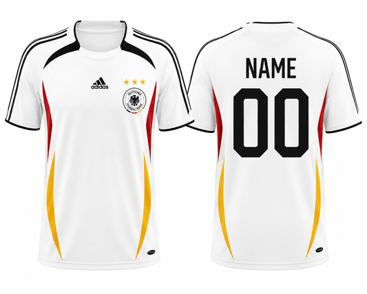 Jerseyjunction Germany 2006 Home Retro Football Jersey | Custom Name & Number Soccer Jersey