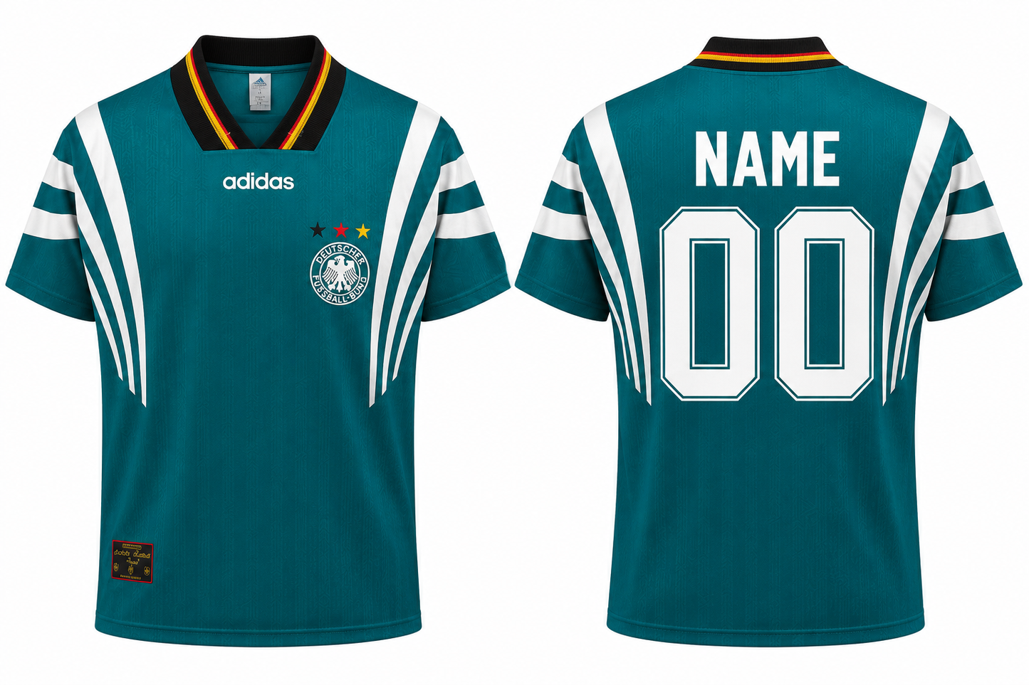 Jerseyjunction Germany 1994 Away Retro Football Jersey | Custom Name & Number Soccer Jersey