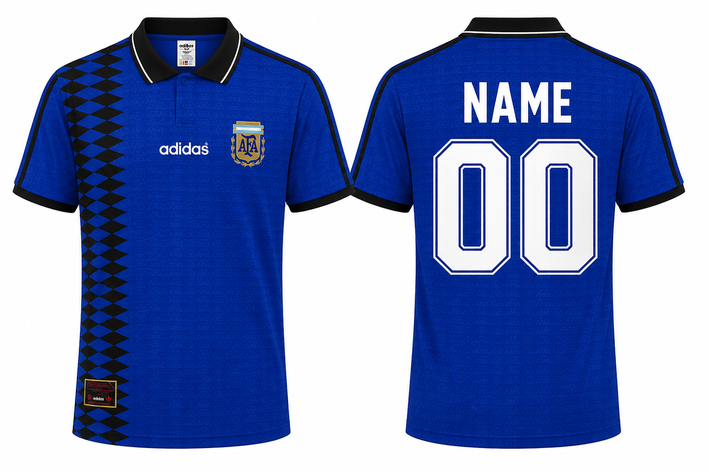 Jerseyjunction Argentina 1994 Away Dark Blue Retro Jersey | Custom Name & Number