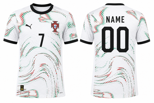 Jerseyjunction Portugal RONALDO 7 Jersey Away 2025 Season| Custom Name & Number