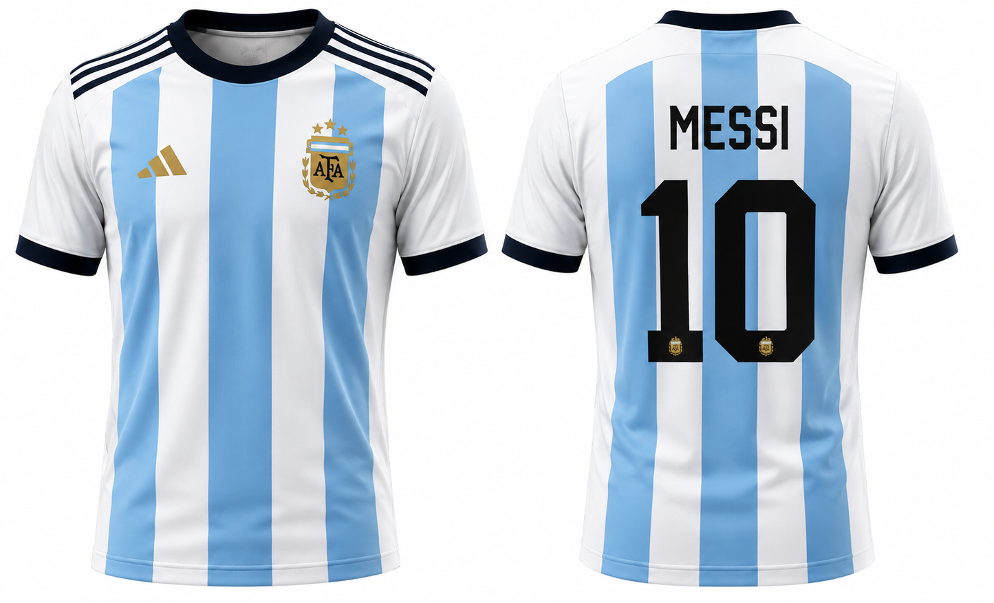 Argentina Football Jersey | Messi #10 | Premium Fan Jersey