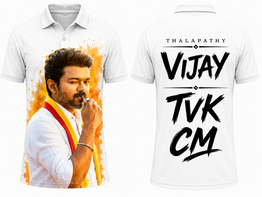 Red Yellow Tamil Fan Jersey