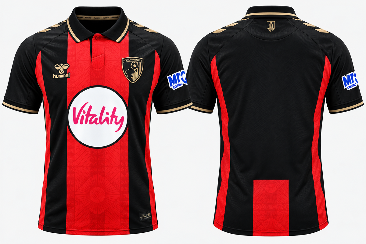 AFC Bournemouth 2026-27 Europa League Home Kit