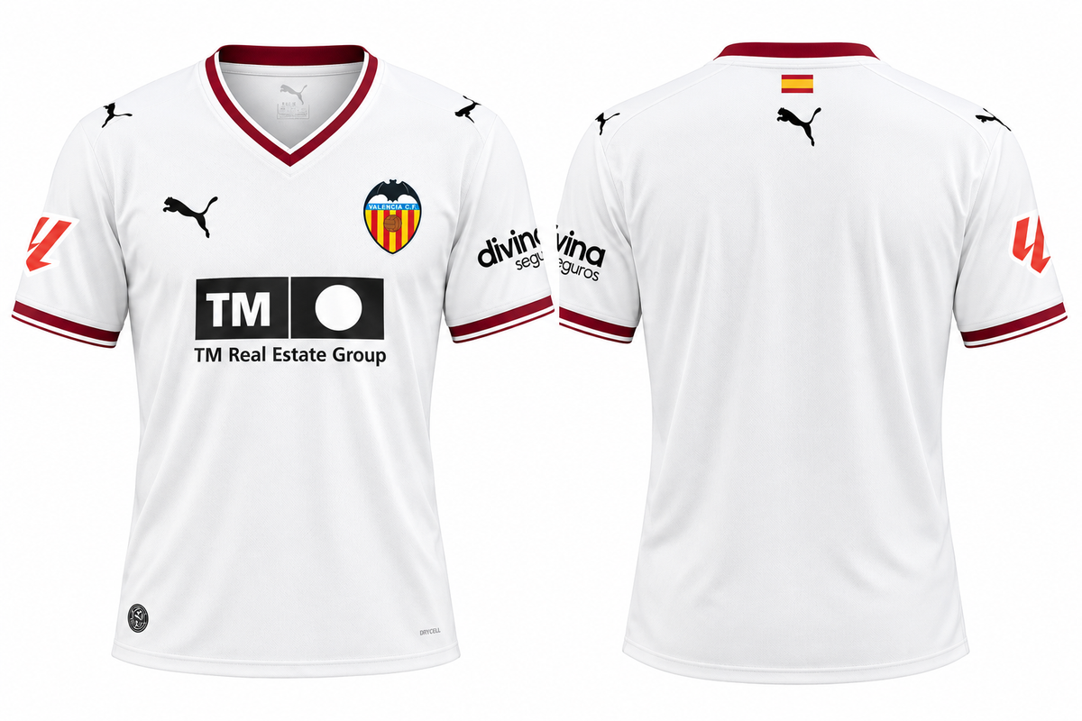 Valencia CF 2026-27 Home Kit