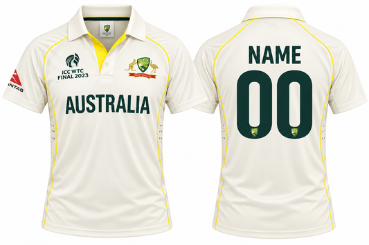 Jerseyjunction Australia cricket world test championship 2023 jersey - Print your name number
