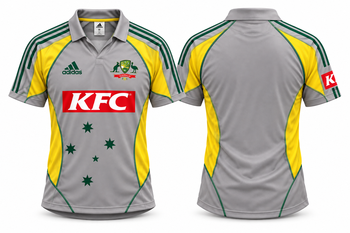 Jerseyjunction Australia cricket mens t20 ashes 2007 jersey - Print your name number
