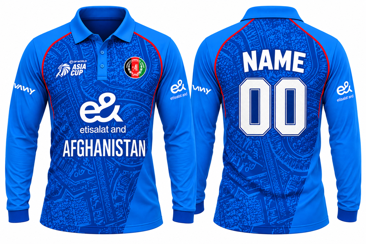 Jerseyjunction Afganisthan Asia cup t20 jersey - Print your name number