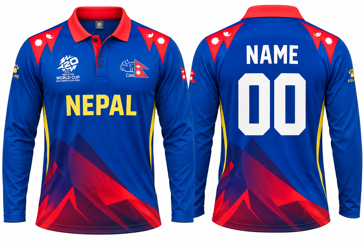 JerseyJunction Nepal 2024 jersey - print your name number