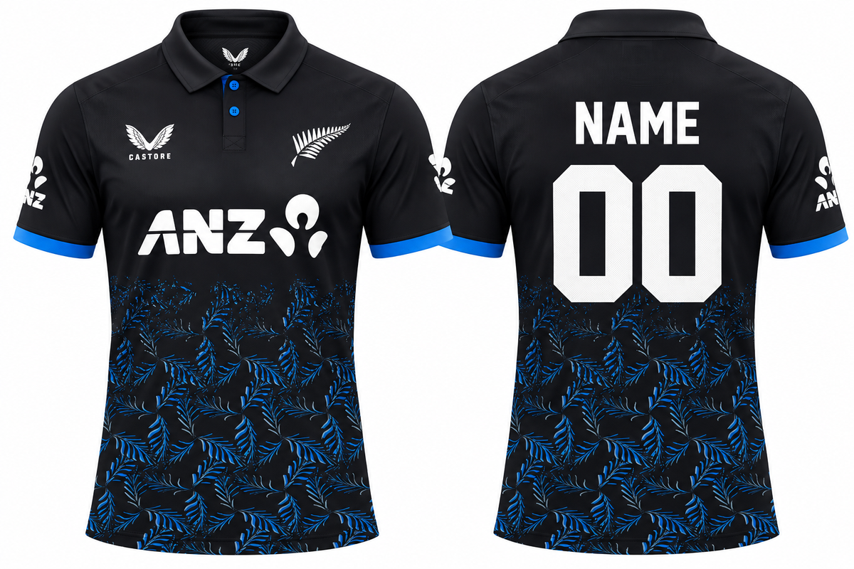 JerseyJunction Newzeland t20 jersey 2026 - print your name number