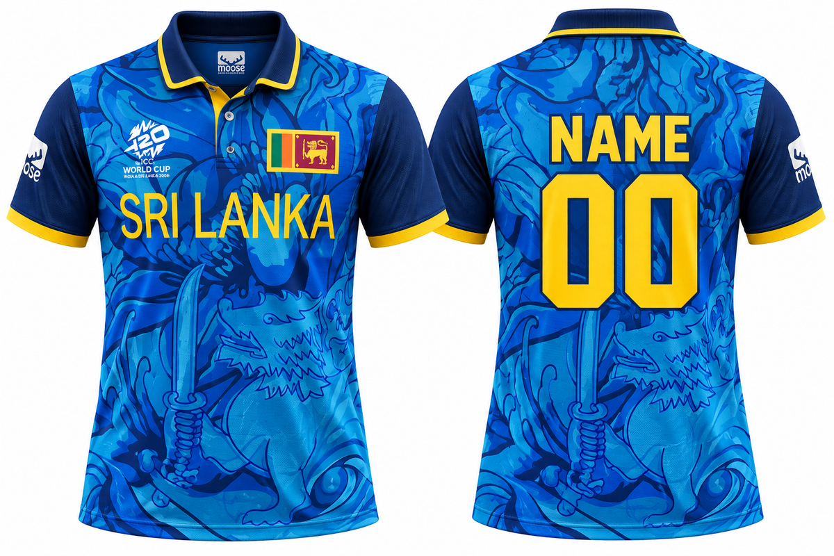 JerseyJunction Srilanka t20 worldcup - Print your name number