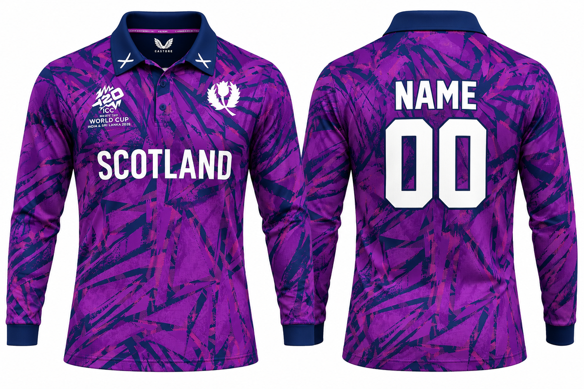 JerseyJunction Scotland t20 worldcup 2026 - Print your name number