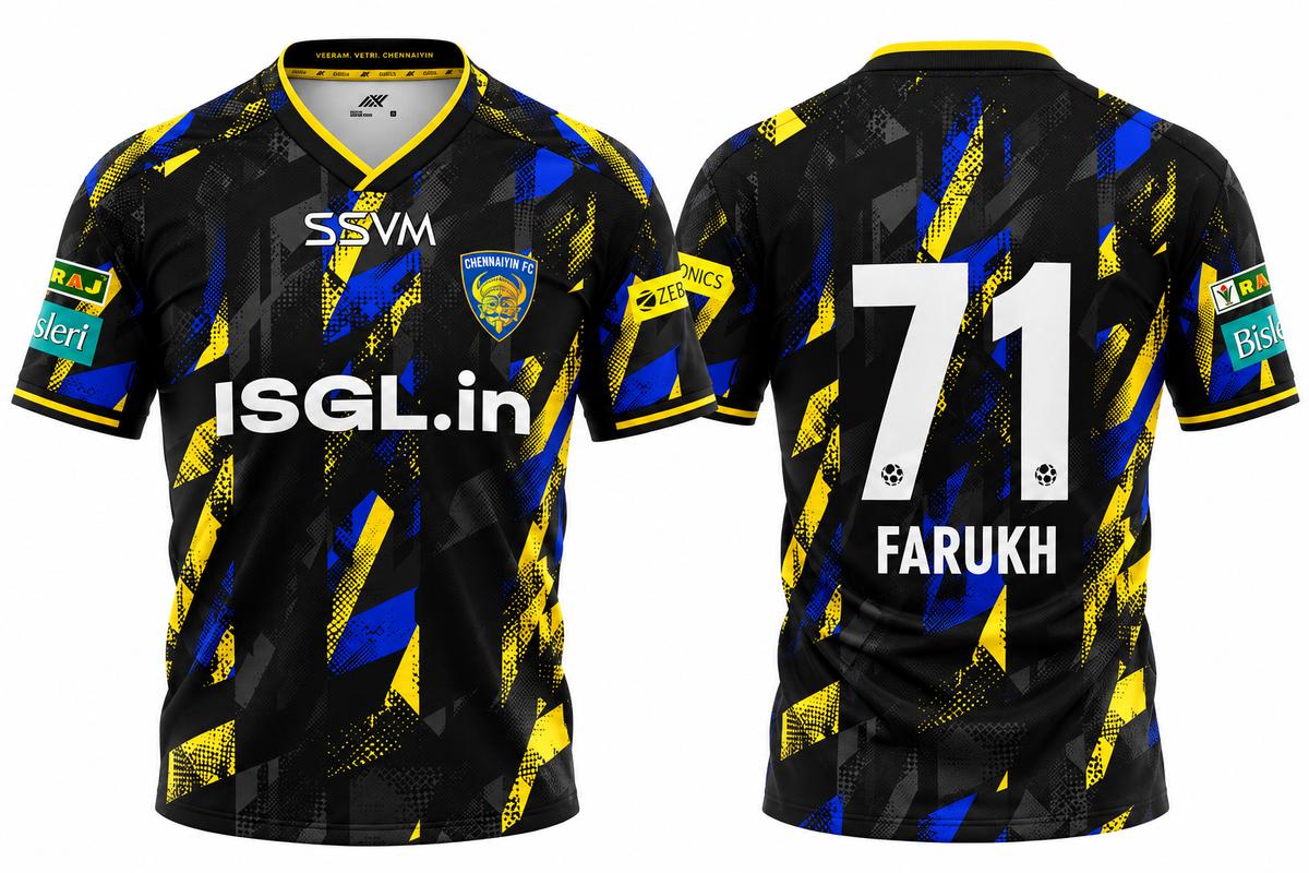 Chennaiyin FC 2025-26 Third Kit