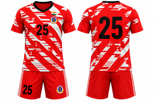 East bengal jersey with shorts