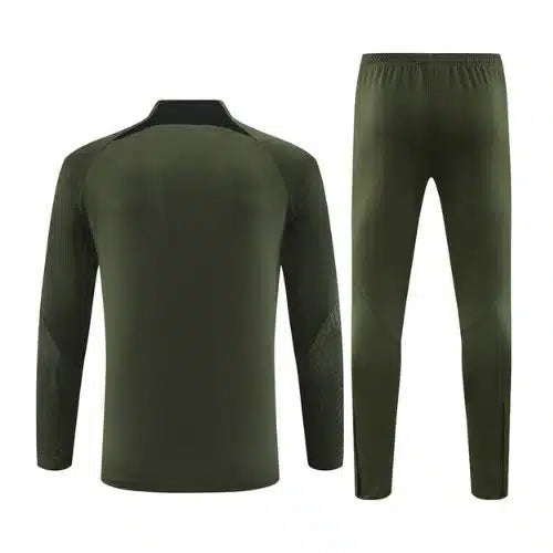 FC Barcelona Army Green Track Suit 23-24