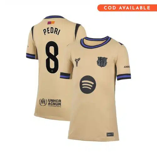 FC Barcelona Away Pedri 2025-26 Jersey