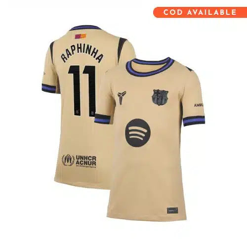 FC Barcelona Away Raphinha 2025-26 Jersey