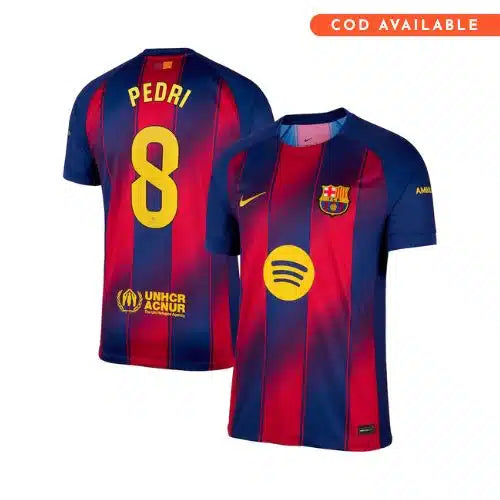 FC Barcelona Home Pedri 2025-26 Jersey