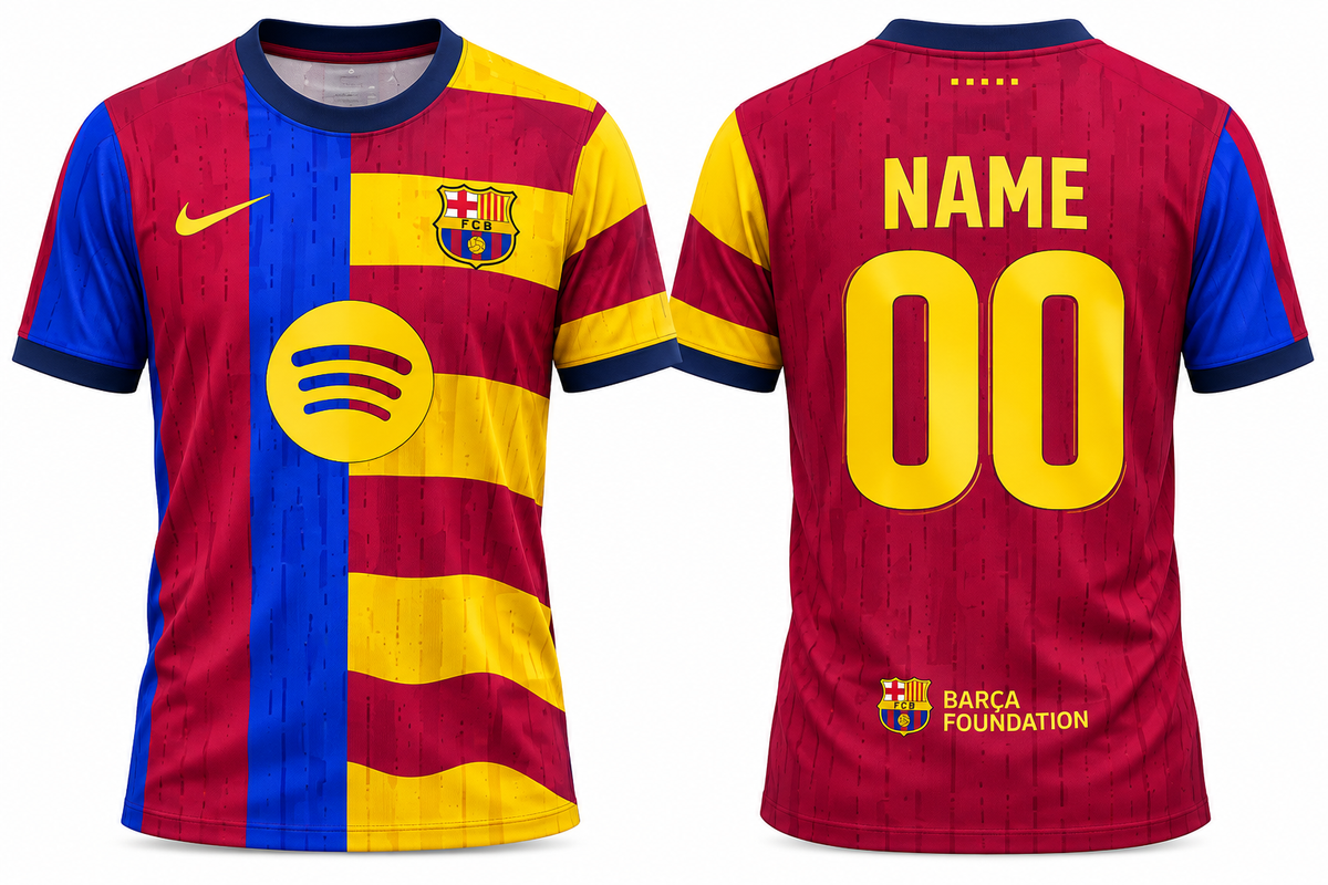 FC Barcelona 2026-27 Pre-Match Special Shirt