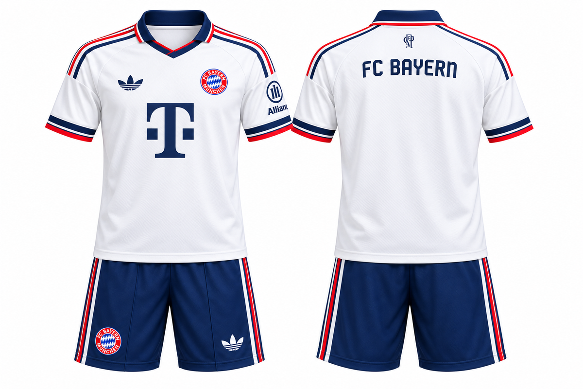 FC Bayern 26/27 Away Jersey with shorts
