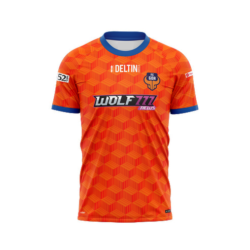 JerseyJuntion Customized Replica FC Goa Home Jersey Replica Youth 2024-25