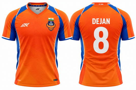 FC Goa 2025-26 Home Kit V Neck