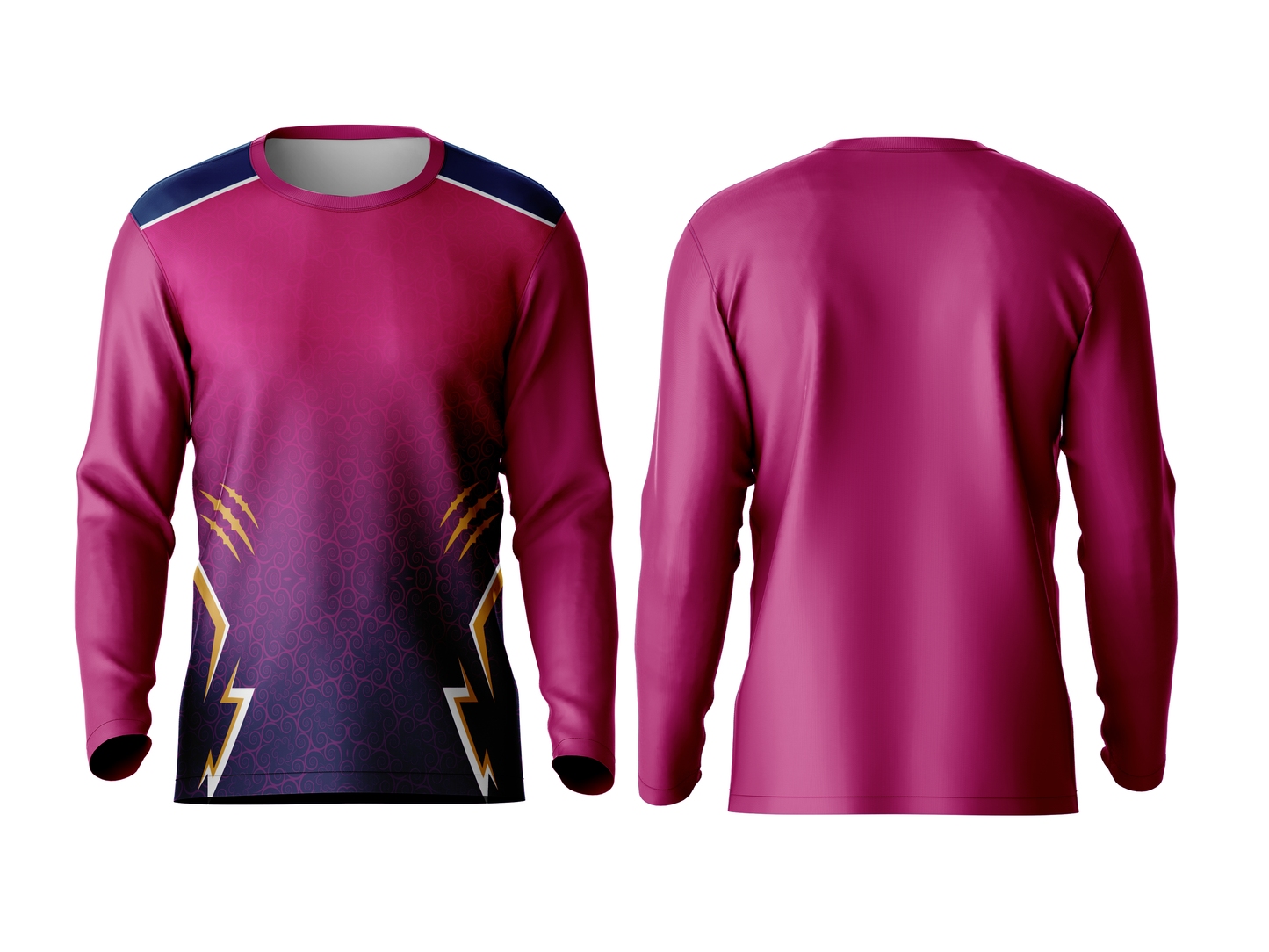 Round Neck Full Sleeve Customized Jersey