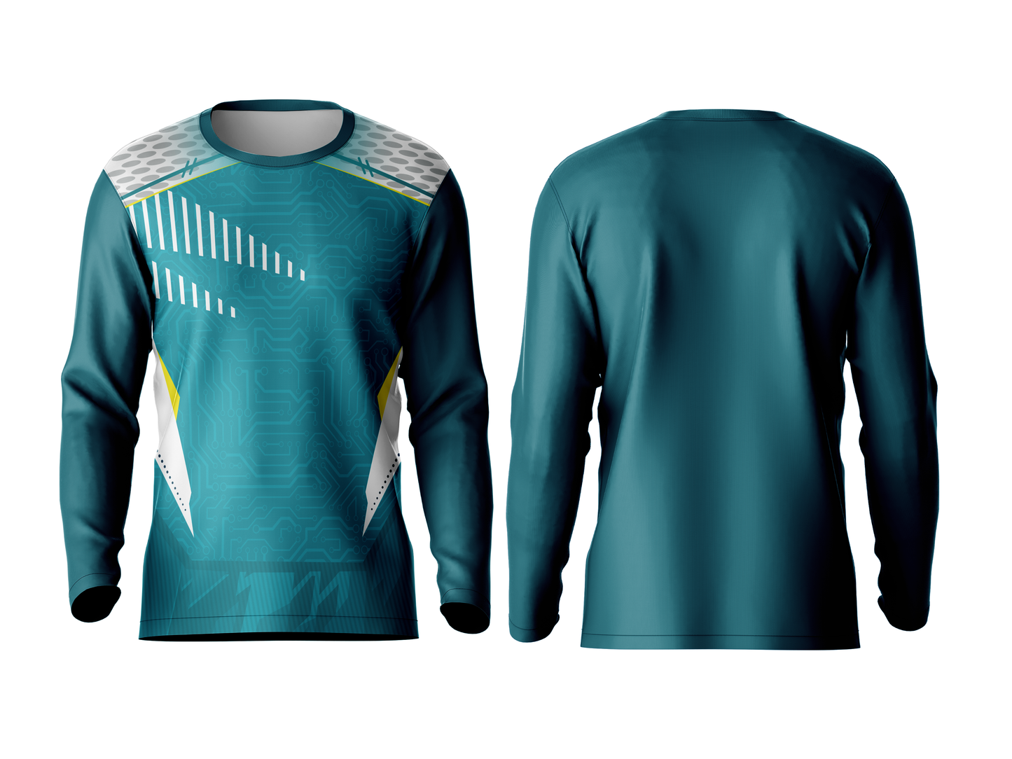 Custom Printed Full Sleeve Sports Jersey