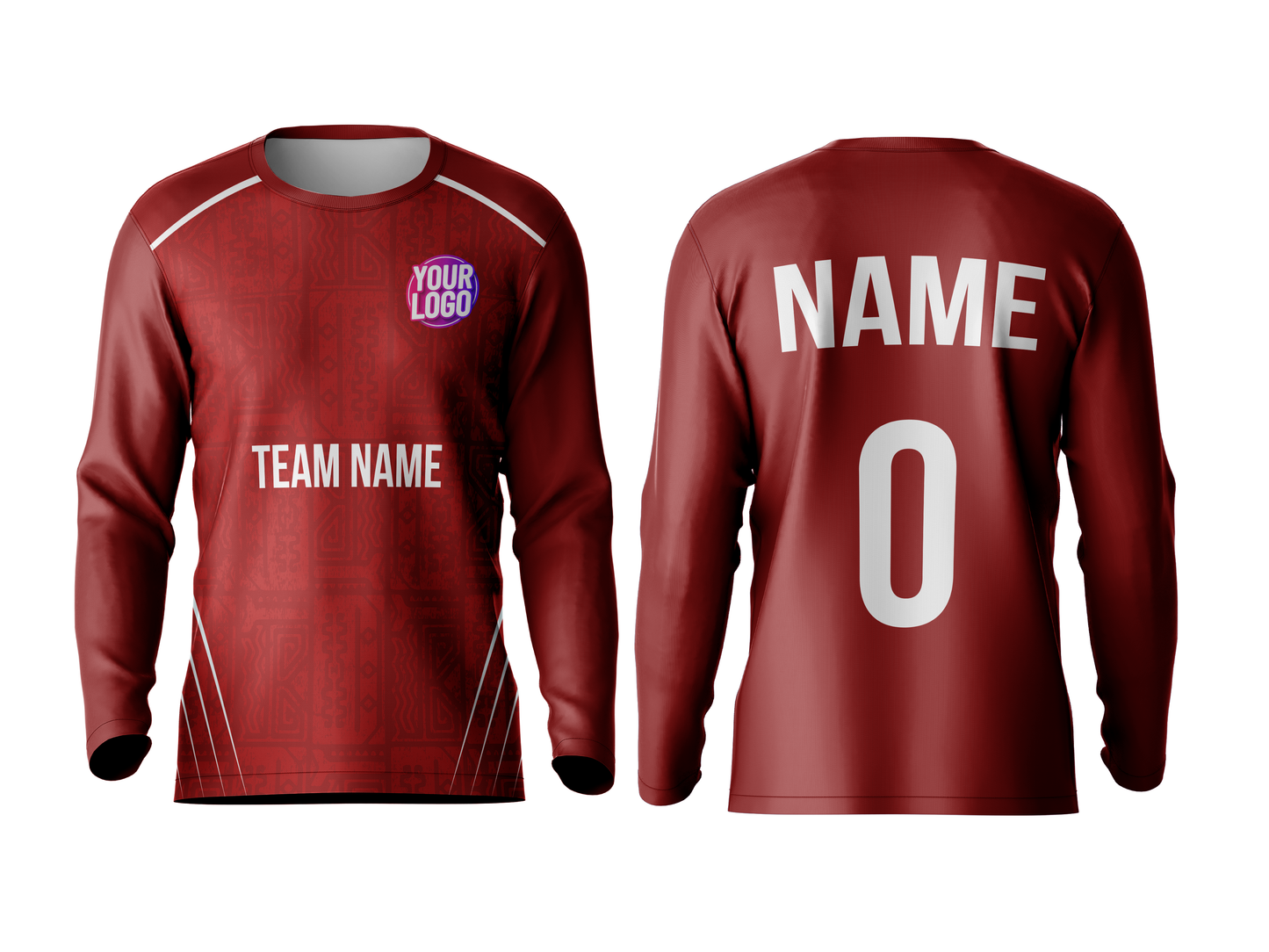 Cricket Round Neck Full Sleeve Custom Jersey