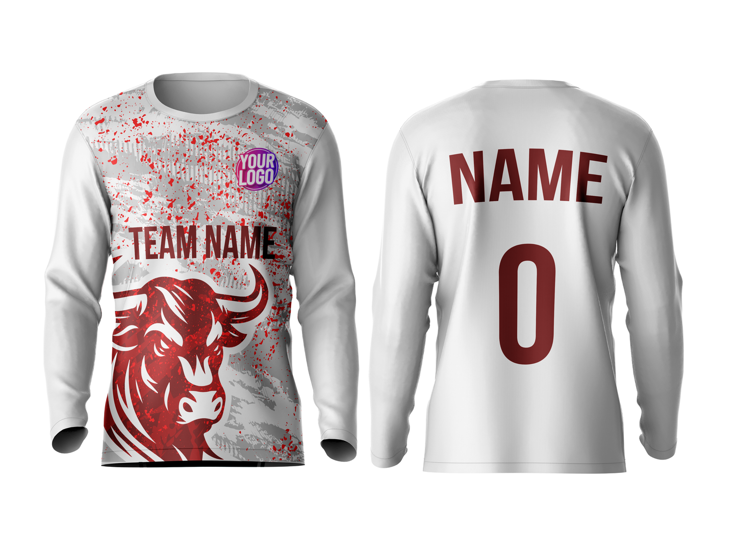 Fully Customized Round Neck Full Sleeve Jersey