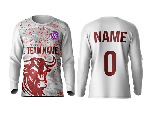 Fully Customized Round Neck Full Sleeve Jersey