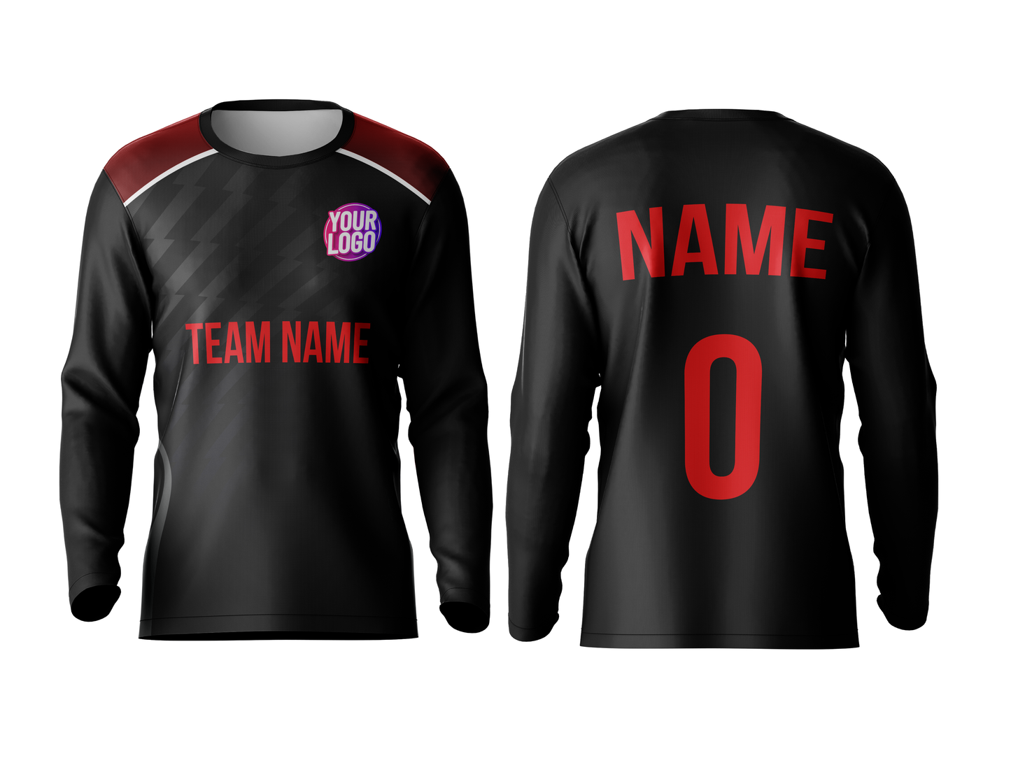 Promotional Customized Full Sleeve Jersey