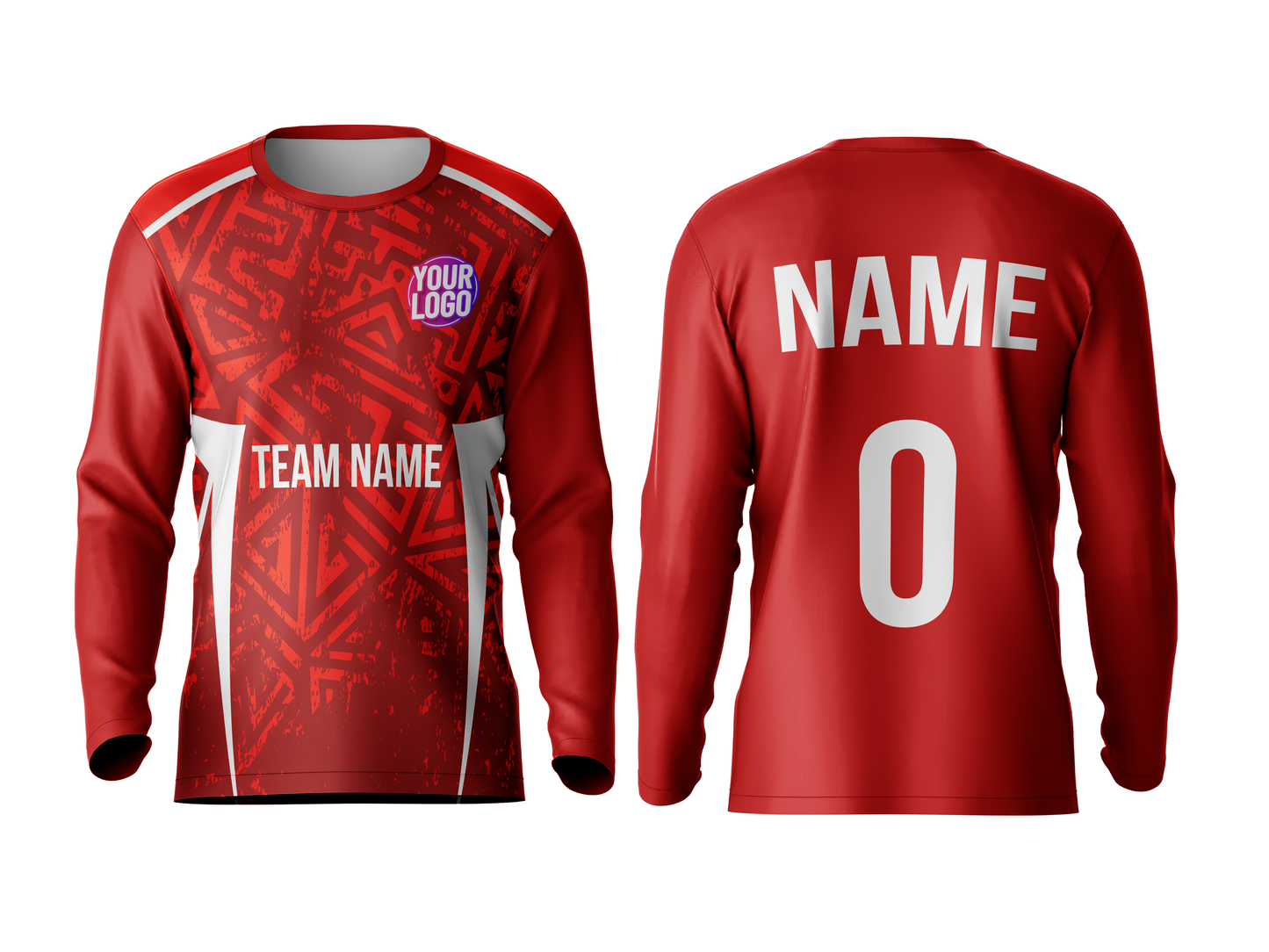 Modern Design Full Sleeve Custom Jersey