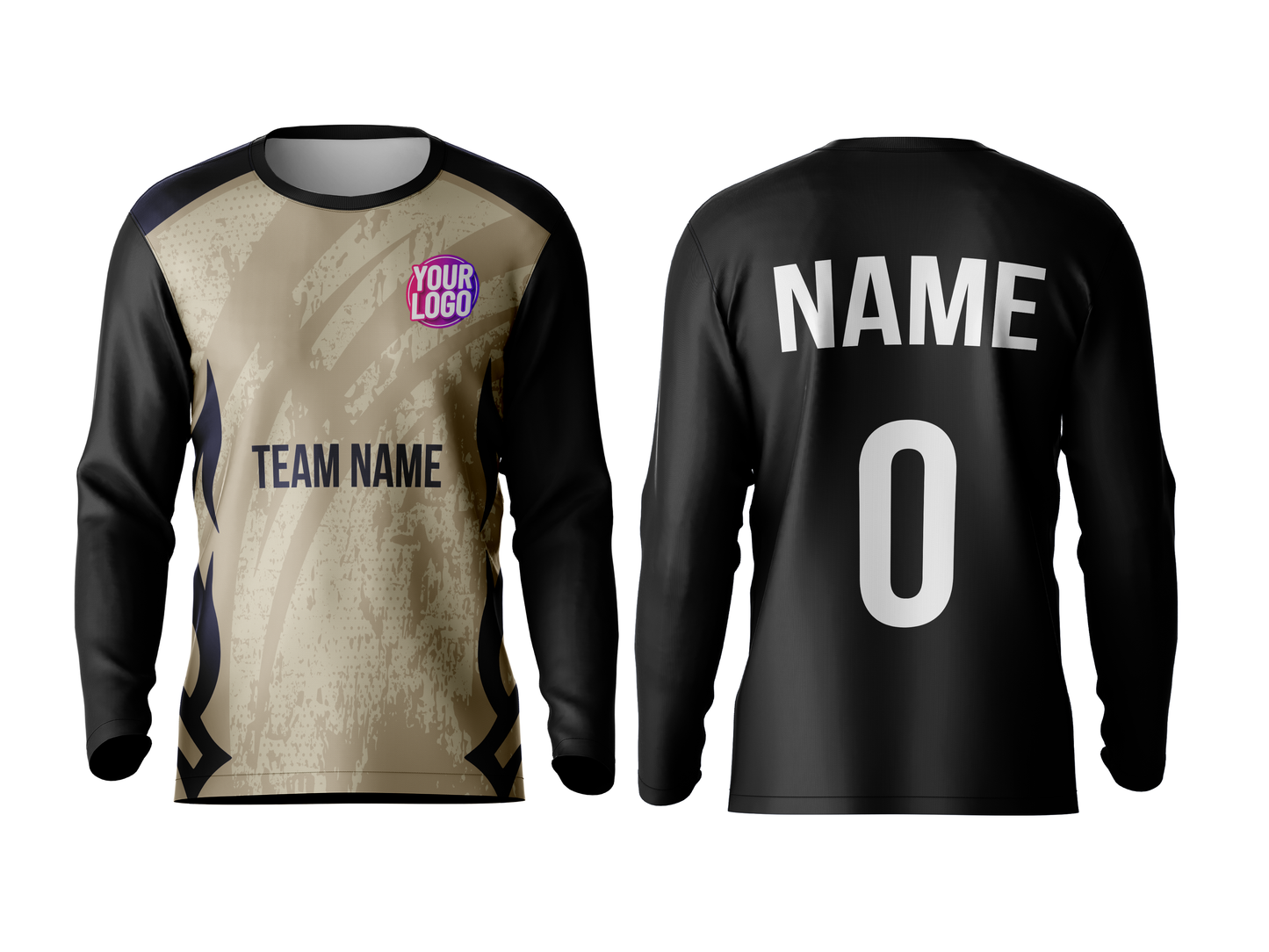 Bulk Order Full Sleeve Custom Jersey