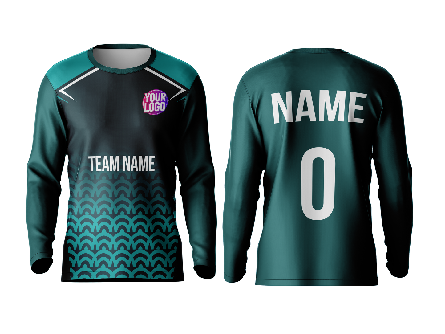Buy Round Neck Full Sleeve Custom Jersey