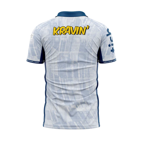 JerseyJuntion Customized Replica Kerala Blasters Away Jersey Player Version-2025-26