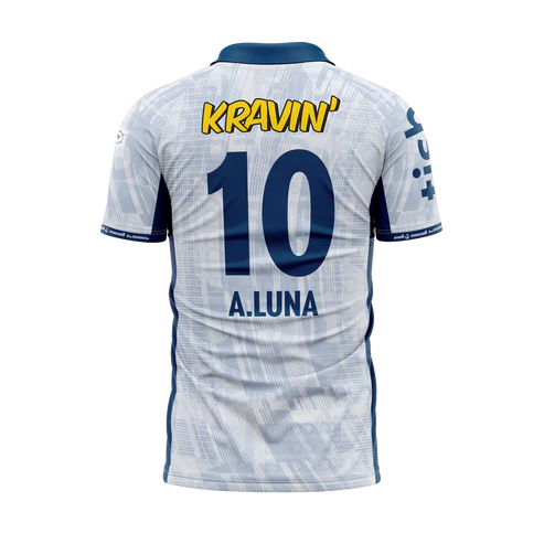 JerseyJuntion Customized Replica Kerala Blasters Away Jersey Player Version-2025-26