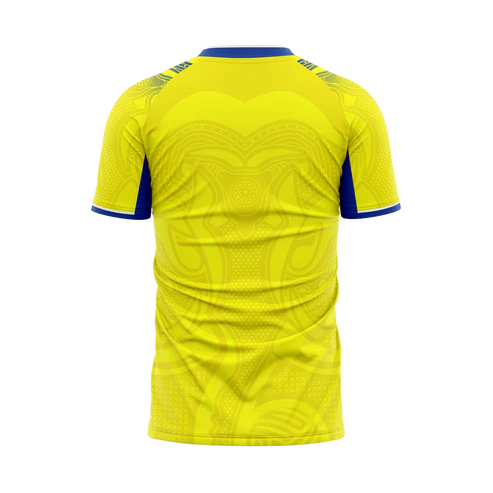 JerseyJuntion Customized Replica Kerala Blasters Home Jersey Fan Version-2025-26