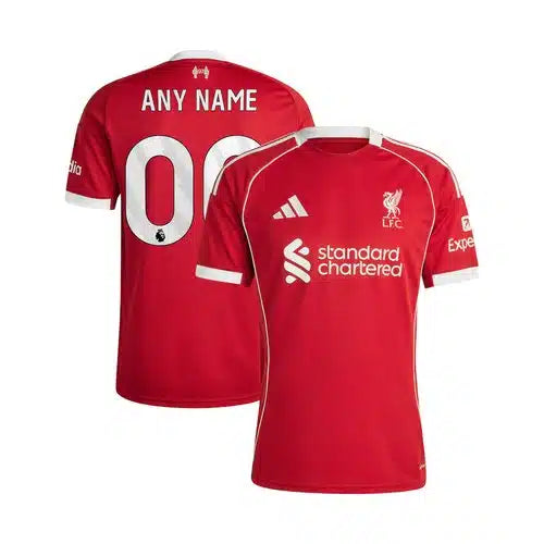 Liverpool Home Kit 2025-26 Customisable