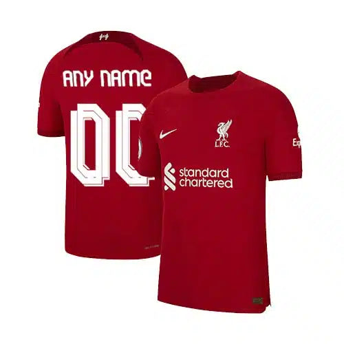 JerseyJunction Liverpool Home Kit 2022-23 Customizable