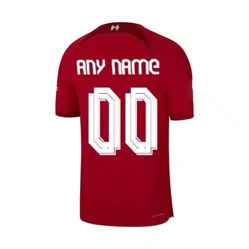 JerseyJunction Liverpool Home Kit 2022-23 Customizable