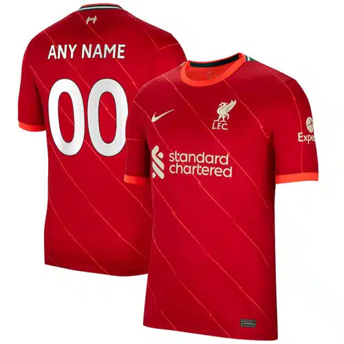 Liverpool Home Kit 2021-22 Customisable