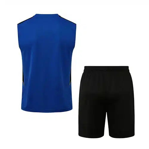 Manchester United Blue Tank Top with Shorts
